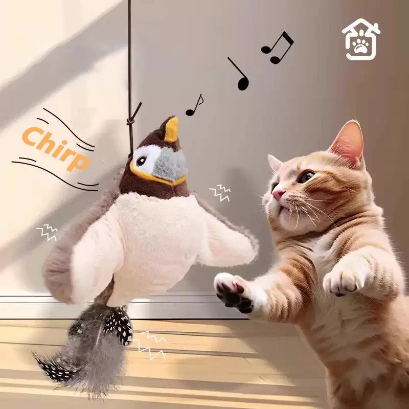 Dolce Soul PlayBird™ | Interactive Cat Toy with Sound & Catnip