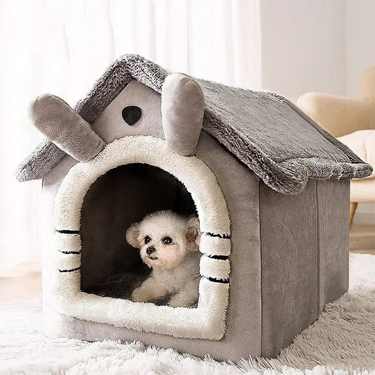 Dolce Soul CozyDen™ | Folding Pet House for Cats & Small Dogs