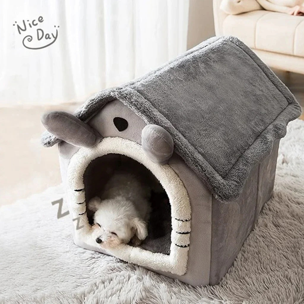 Dolce Soul CozyDen™ | Folding Pet House for Cats & Small Dogs