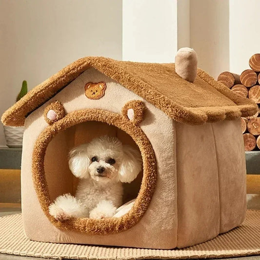 Dolce Soul CozyDen™ | Folding Pet House for Cats & Small Dogs