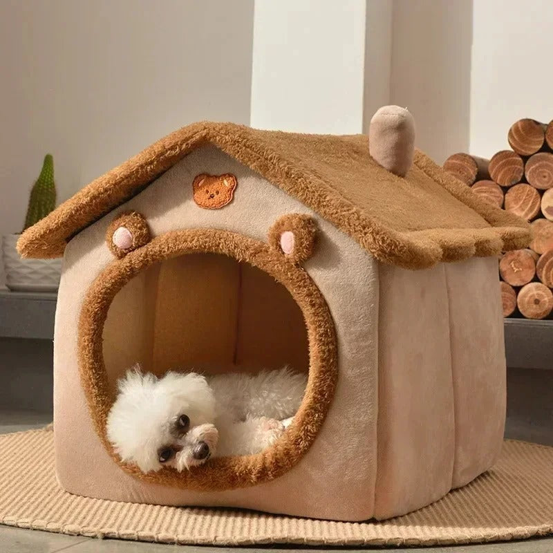 Dolce Soul CozyDen™ | Folding Pet House for Cats & Small Dogs